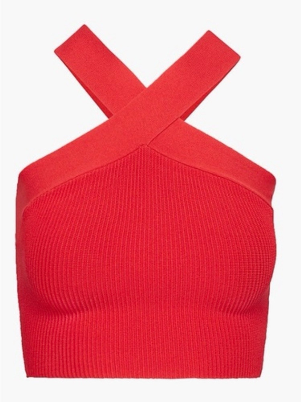 NWOT ARITZIA- Babton Sculpt Knit Criss Cross Cropped Tank
